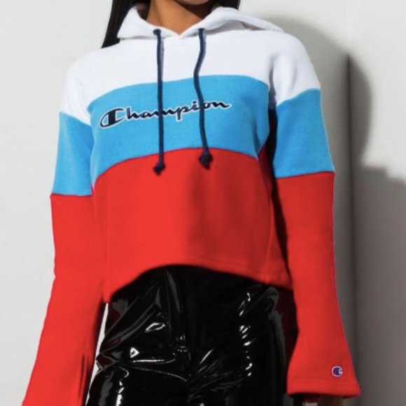 Champion Colorblock Sweatshirt Hoodie - Picture 2 of 4